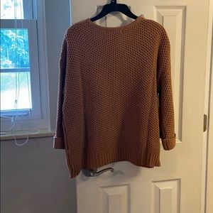 Mustard Seed Sweaters - Rust orange cable knit sweater Mustard Seed Sweaters - Rust orange cable knit sweater